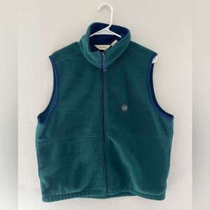 Vintage Eddie Bauer fleece vest.